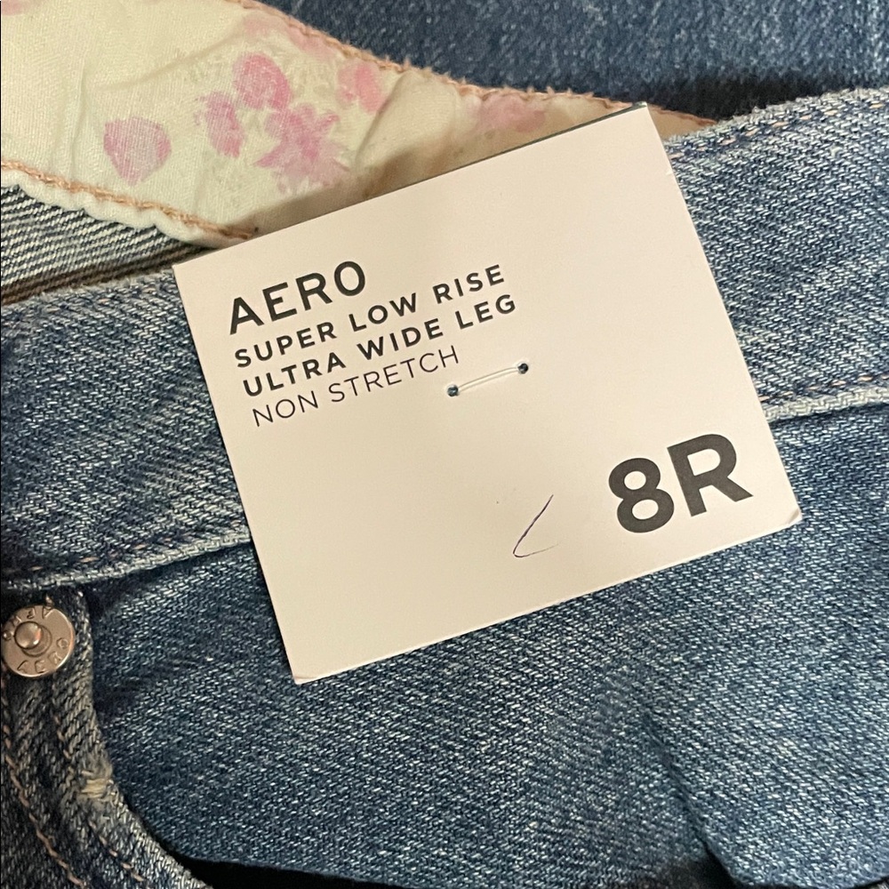 🌸AEROPOSTALE Blue Jeans - Super Low Rise Ultra Wide Leg 🌸